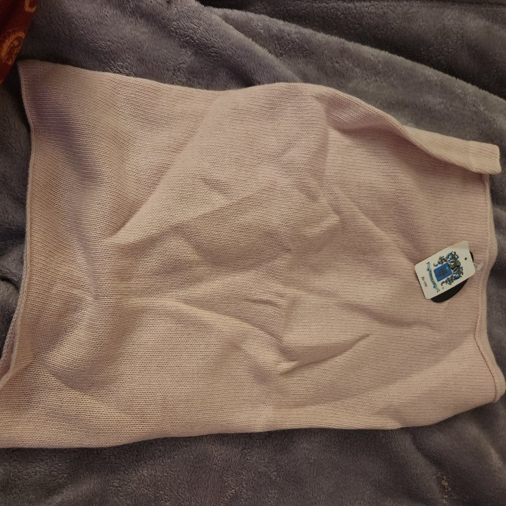 Portolano cashmere pink scarf